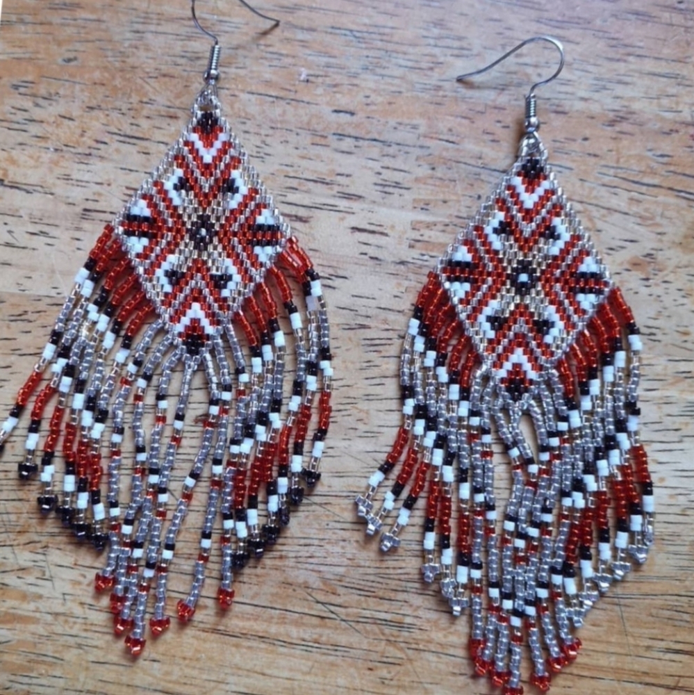 Beaded earrings